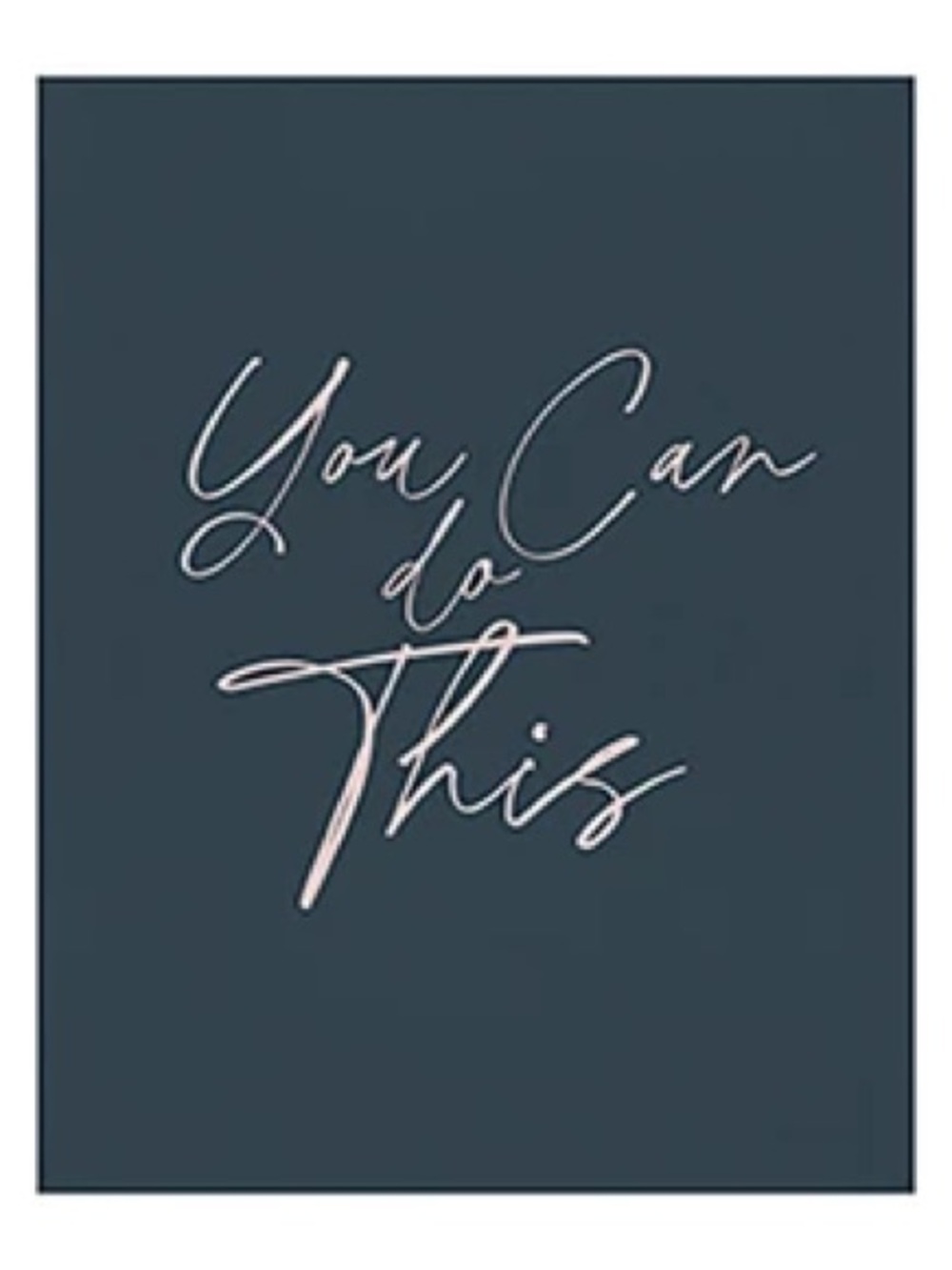 Canvas Wall Art - You Can Do This